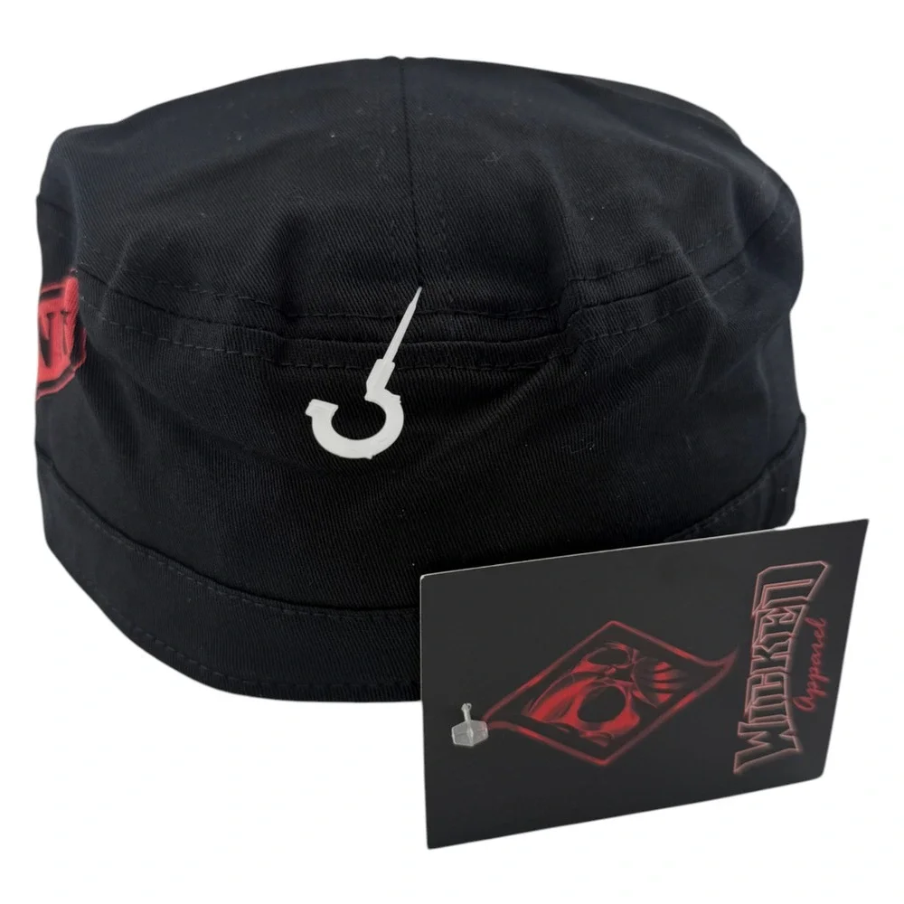 Evil Paintball Commie Logo Comando Visor Black Unstructured Hat Cap‎ Size M/L